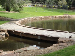 Custom Footbridge, Frankston Botanical Gardens