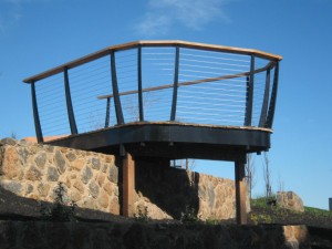 Viewing Platform with Stainless Steel Handrail – Province Estate, Highton