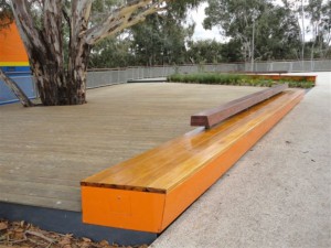 Decking and Seating, Werribee Plazza