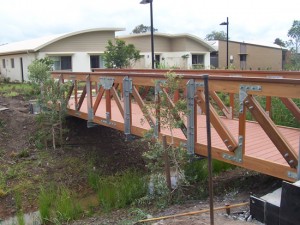 10 x 2m Timber Truss Bridge