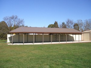 Custom Gable Roof Shelter – Shepparton