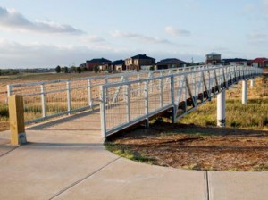 Steel Truss Footbridge