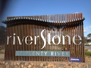 Riverstone Estate Entry Sign