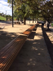 City of Melbourne – Birrarung Marr seat refurbishments.