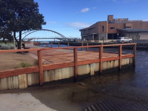 Frankston City Council, Kananook Creek retaining walls & boardwalk renewal.